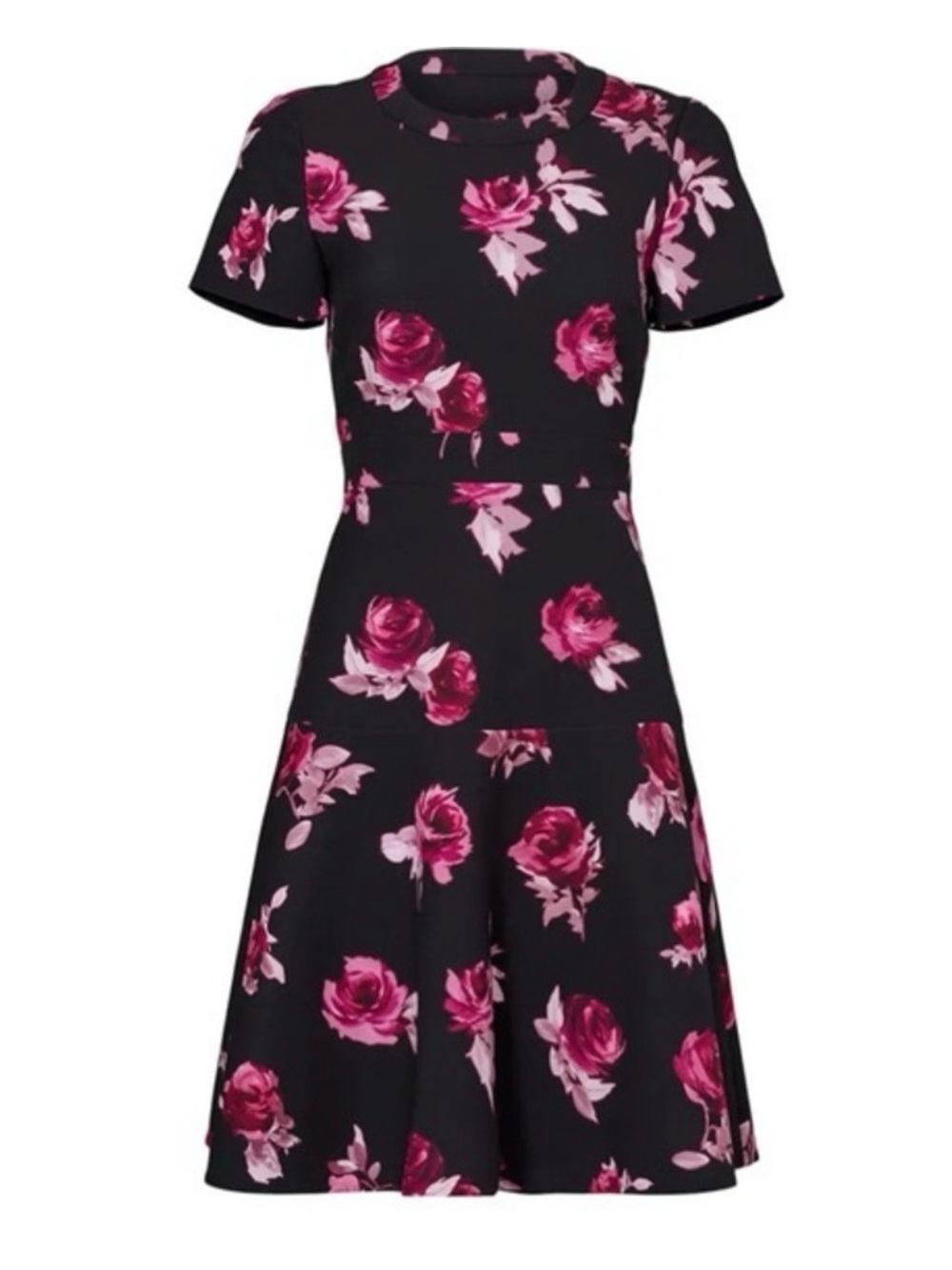 kate spade encore rose crepe dress - Picture 3 of 3